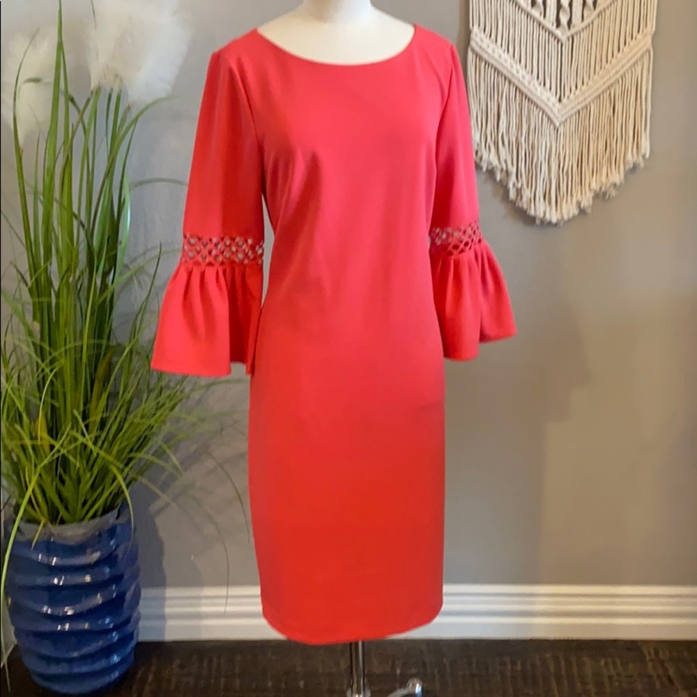 Beautiful coral dress